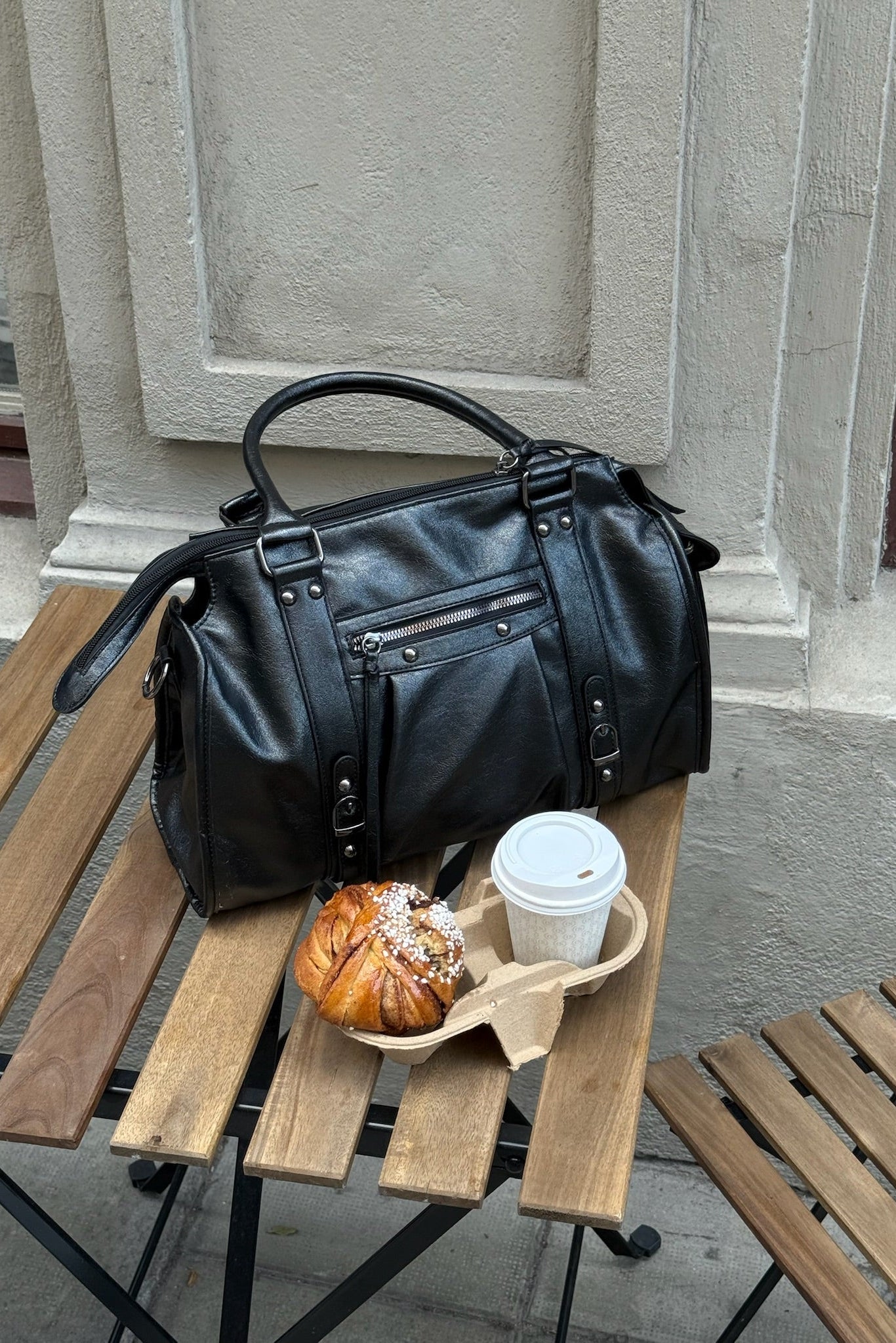 "City" bag black