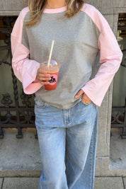 "Milou” longsleeve pink