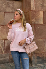 "Stockholm" sweater light pink