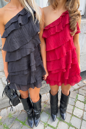 “Julie” dress bordeaux