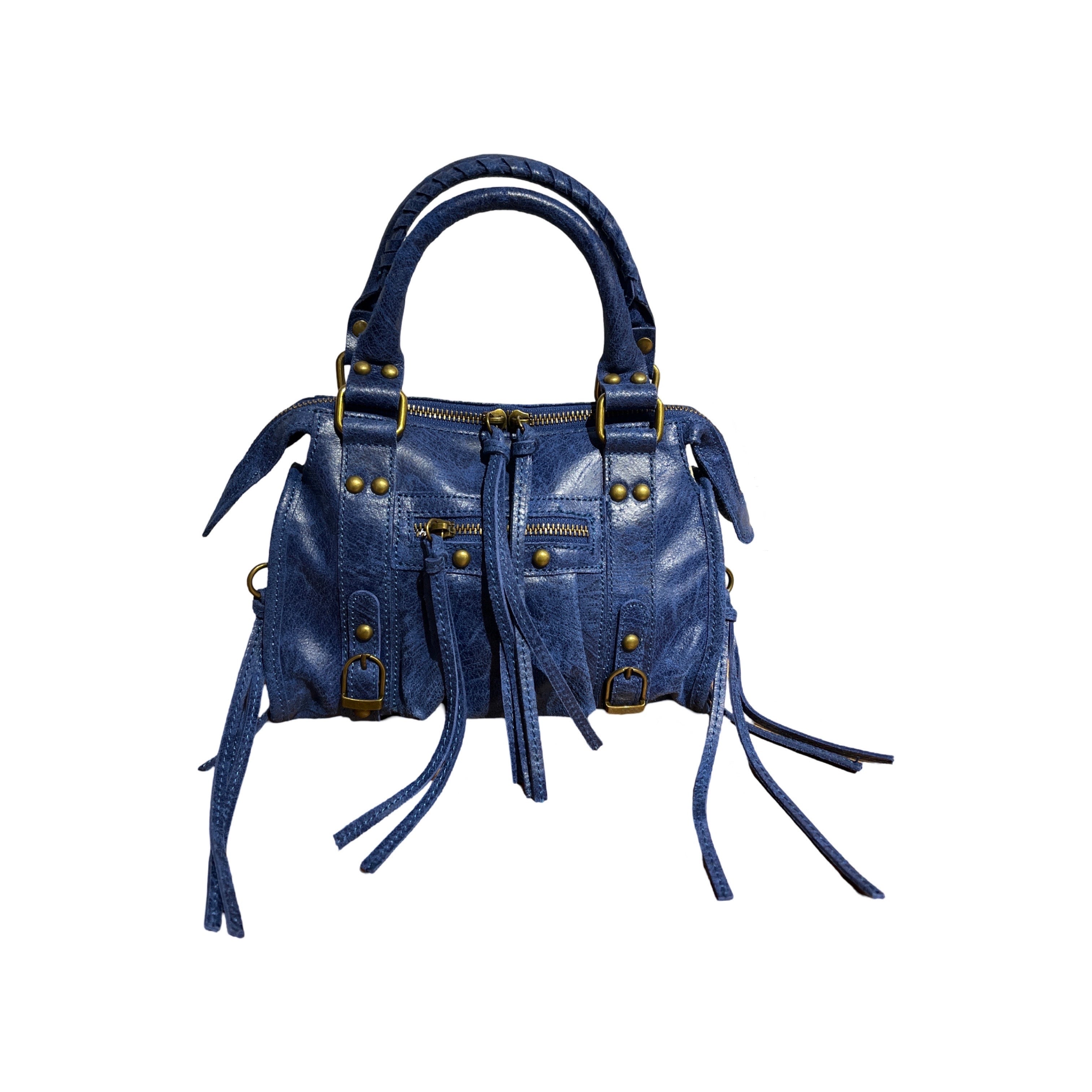 "New York" bag blue