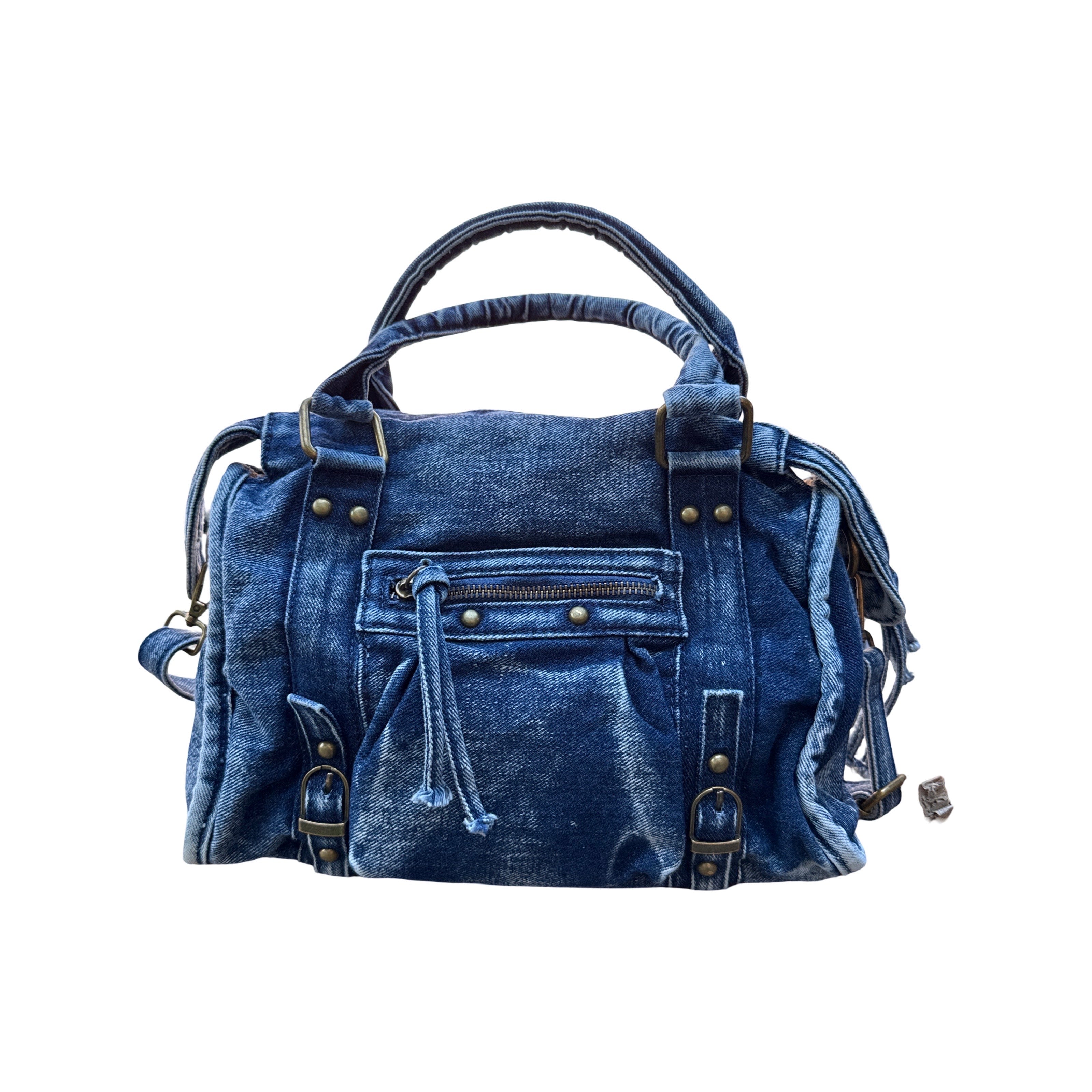 "Jeans" bag blue