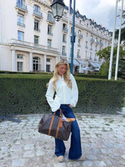 Jeans "Spitzen" dunkelblau