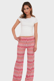 "Fiore” pants pink