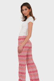 "Fiore” pants pink
