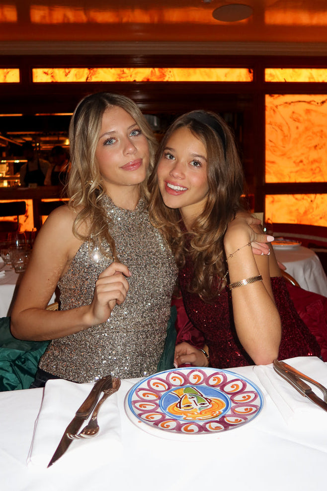 "Cosmic" top bordeaux