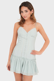 “Millie” kjole blå