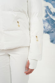 "Snowfall" ski jacket white