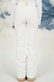 "Snowfall" ski pants white