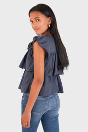"Nova" blouse navy