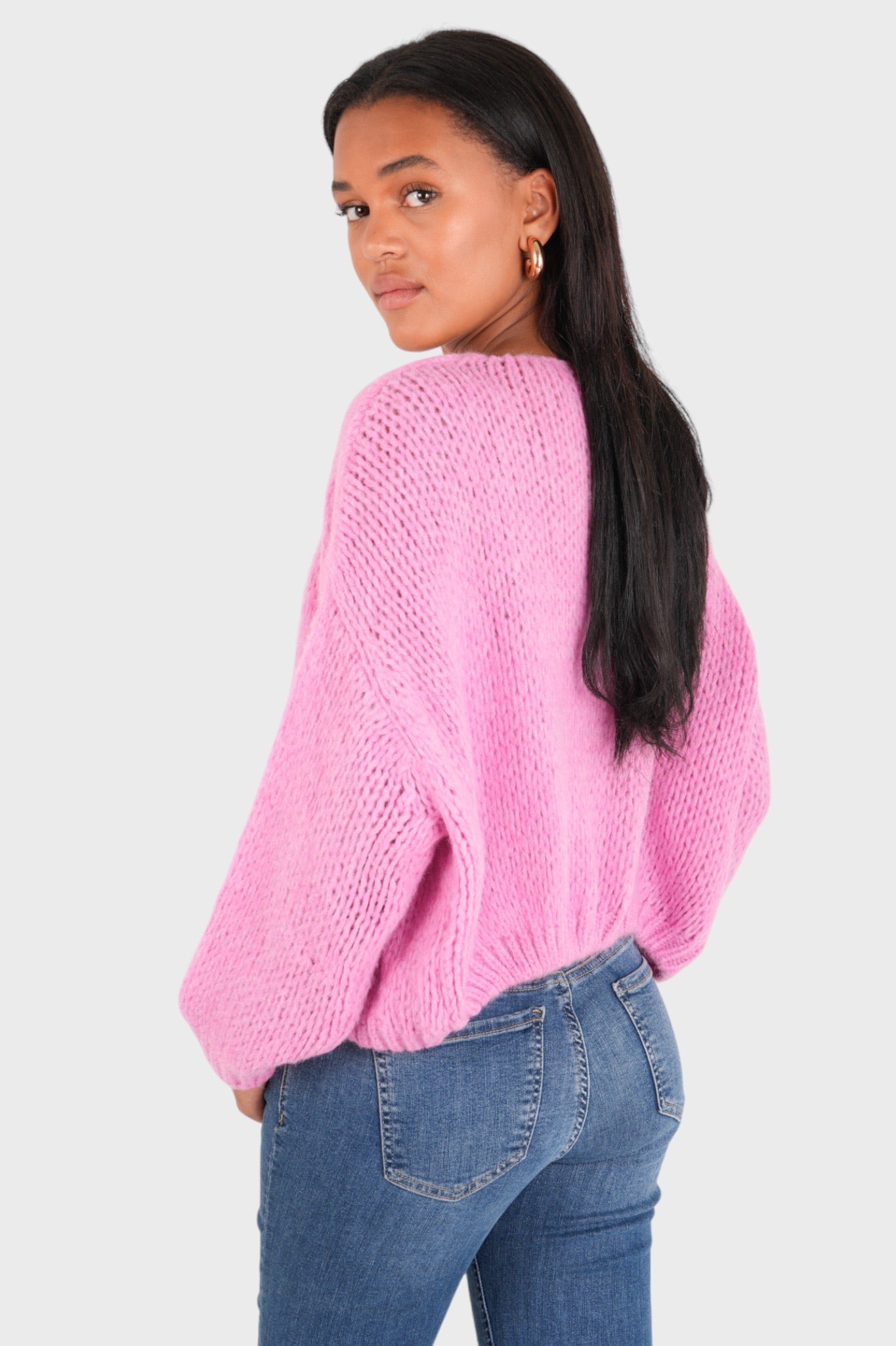 "Hold meg varm" vest petite rosa