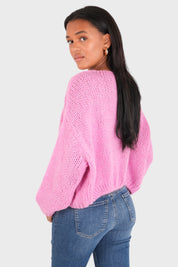 "Hold meg varm" vest petite rosa