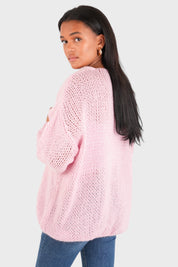 Rebeca "Keep me warm" rosa bebé