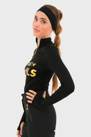 "Ski girls" Skiriemenscheibe schwarz