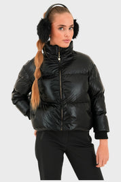 Puffer "Frosty" negro