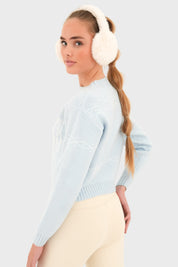 Pull "Apres ski" bleu
