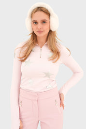 "Starry" Skiriemenscheibe rosa