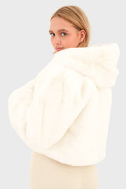 "Snowflake" -jakke hvit