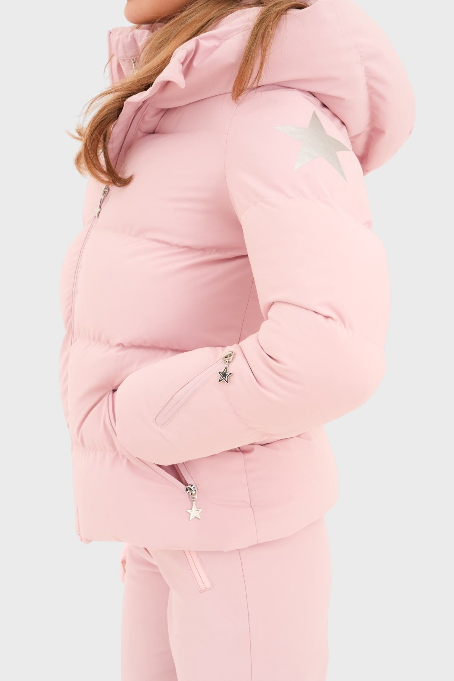 "Snowfall" ski jacket pink