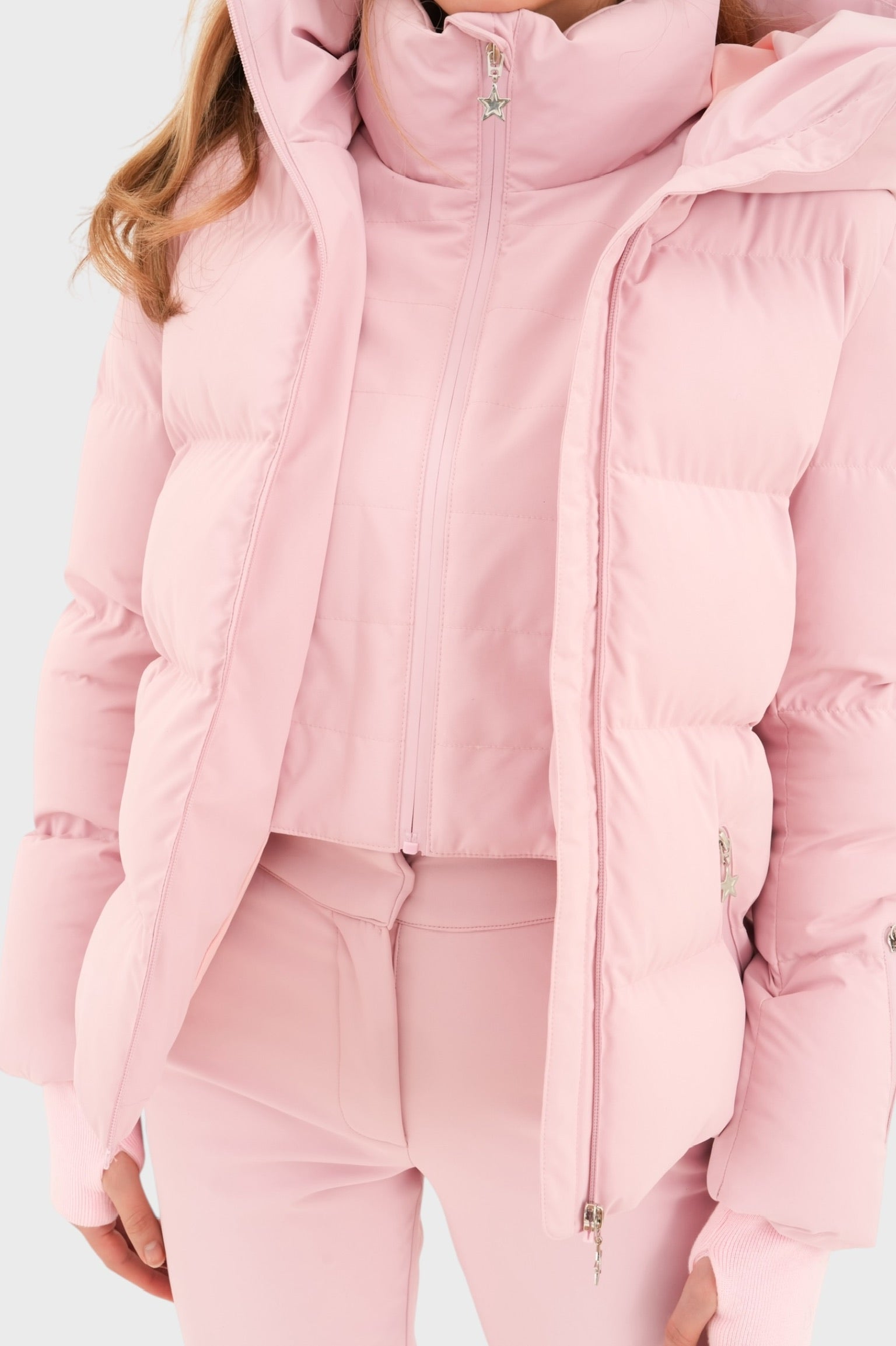 "Snowfall" ski jacket pink