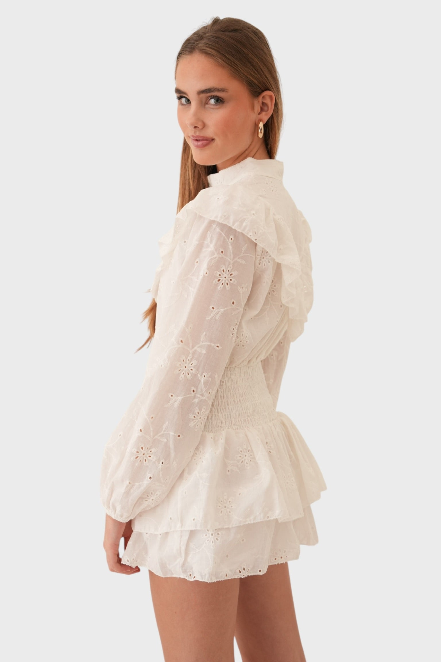 Robe "Toscane" blanche