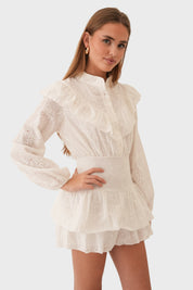 Robe "Toscane" blanche