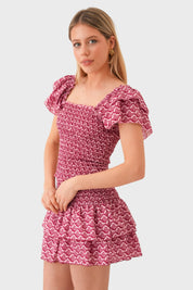 "Maui" ruffle top