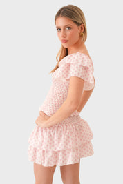 "Sienna" ruffle top