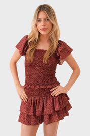 "Aruba" ruffle top