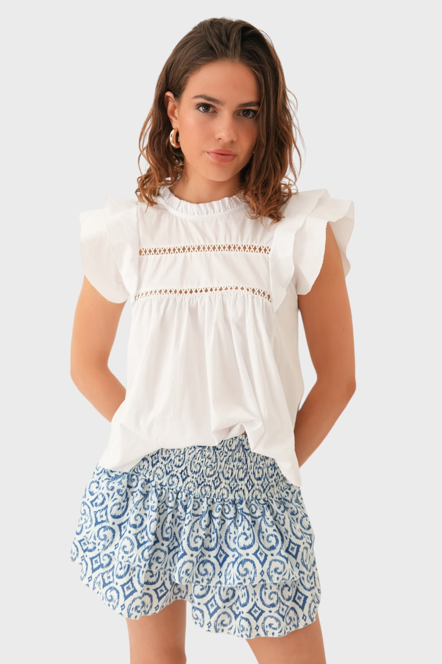 "Florence" skirt blue