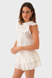 Falda "Daydream" blanca