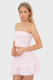 "Capri" skirt light pink