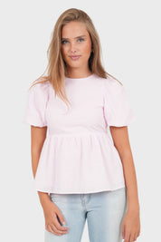 "June" Bluse Pink