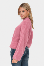 "Ame" sweater pink