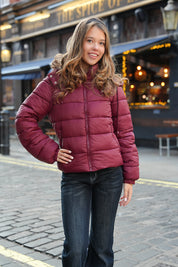 "Classic" puffer bordeaux