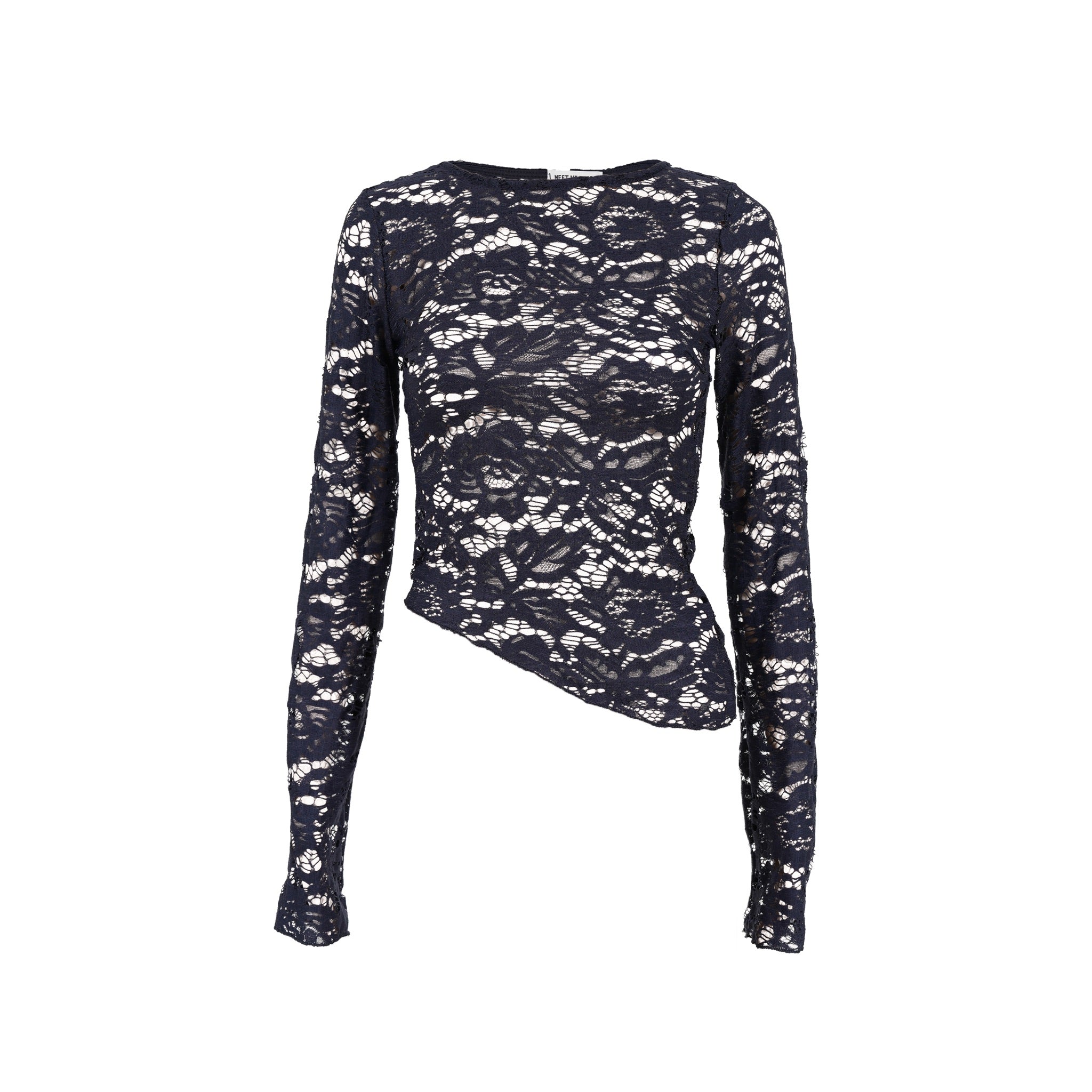"Ivy" top navy