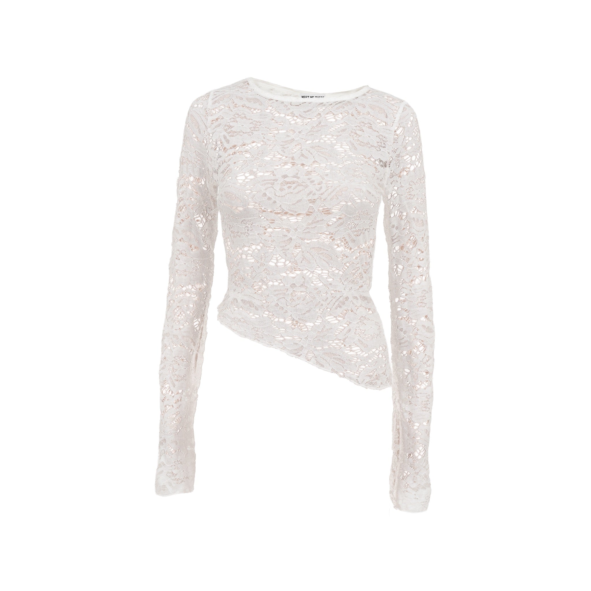 "Ivy" top white