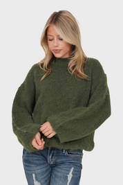 "Ame" sweater khaki
