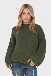 "Ame" sweater khaki
