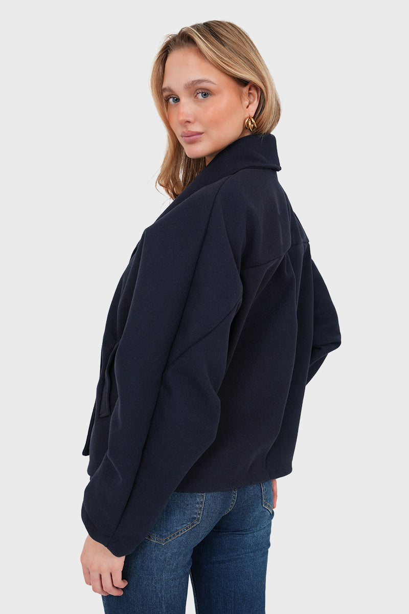 "Anna" navy coat
