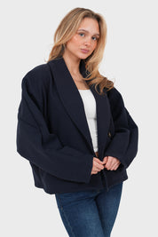 "Anna" navy coat