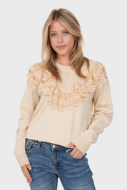 "Astrid” sweater beige