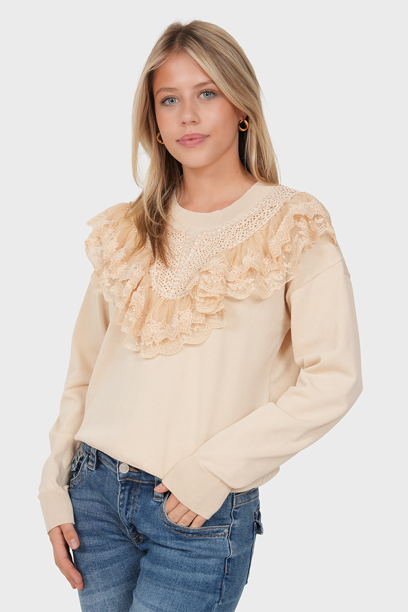 "Astrid” sweater beige