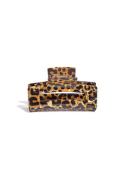"Leopard" hair clip brown