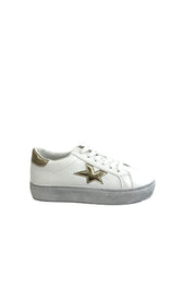 "Starry" shoes gold