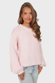 "Yuna” sweater light pink