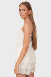 "Jackie" kurz in Off-White