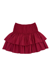 "Bloom" skirt bordeaux