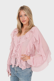 "Nova” blouse light pink