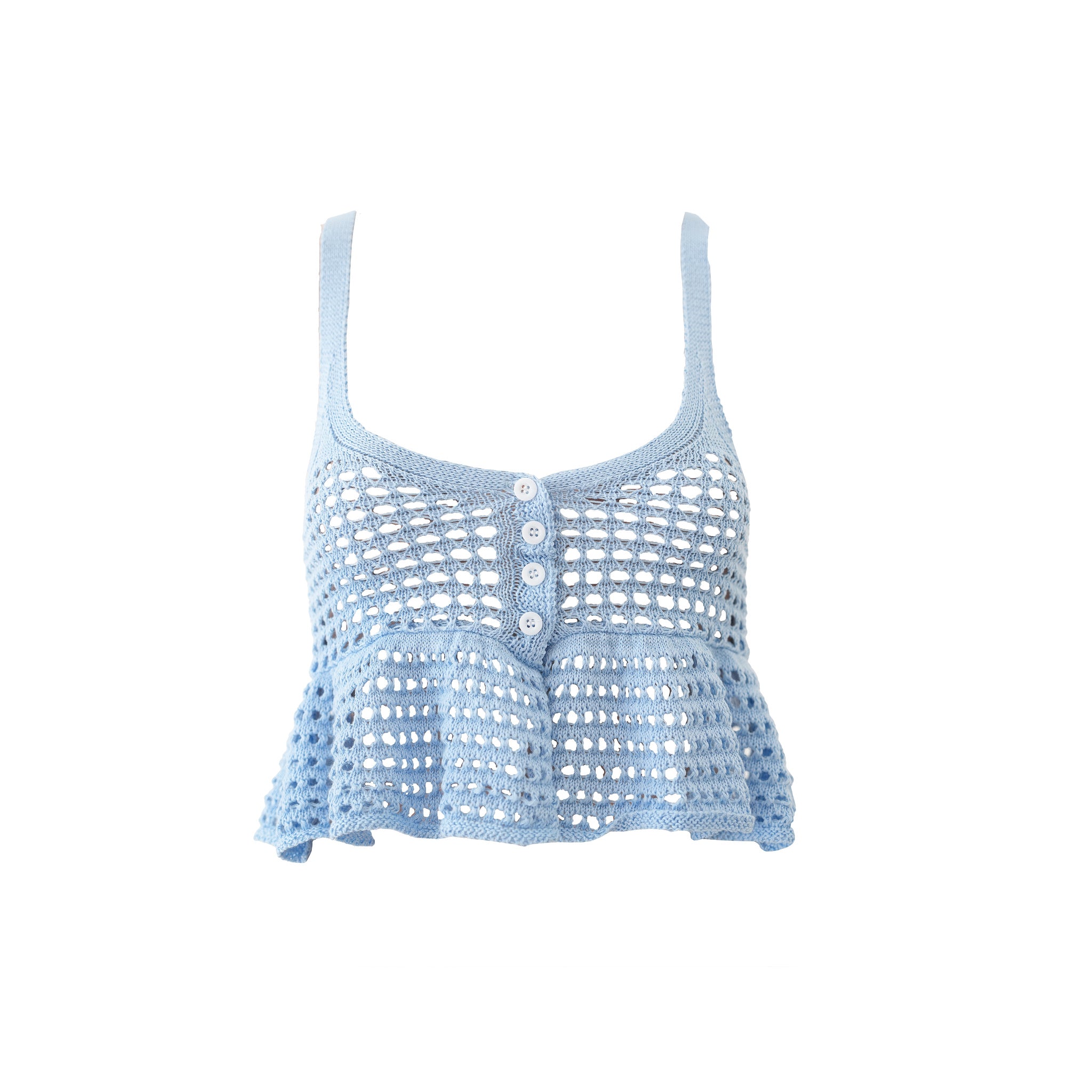 "Mallorca" top blue